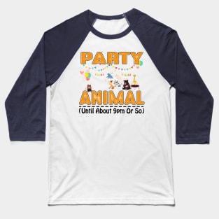 Party Animal Baseball T-Shirt